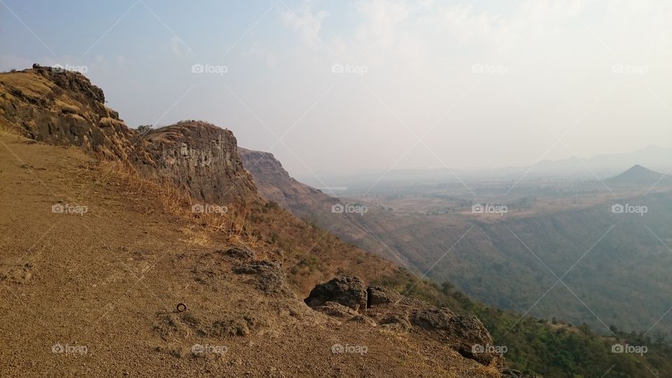 mountain tracking in saputara India