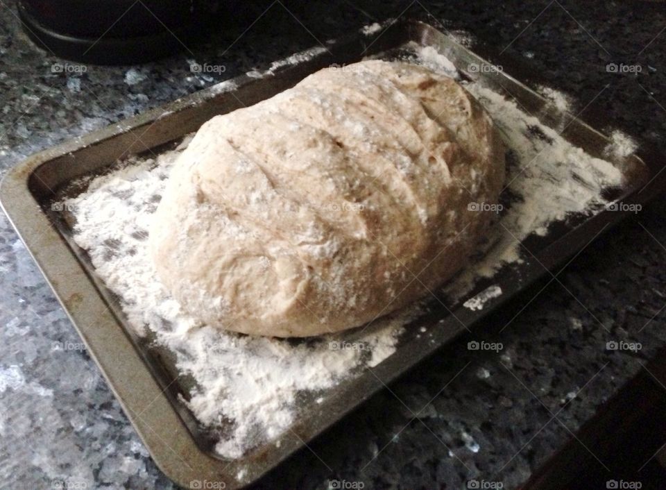 proofing loaf dough rising by hannahj
