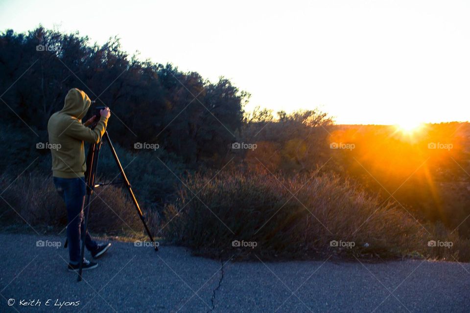 Capture the sunset