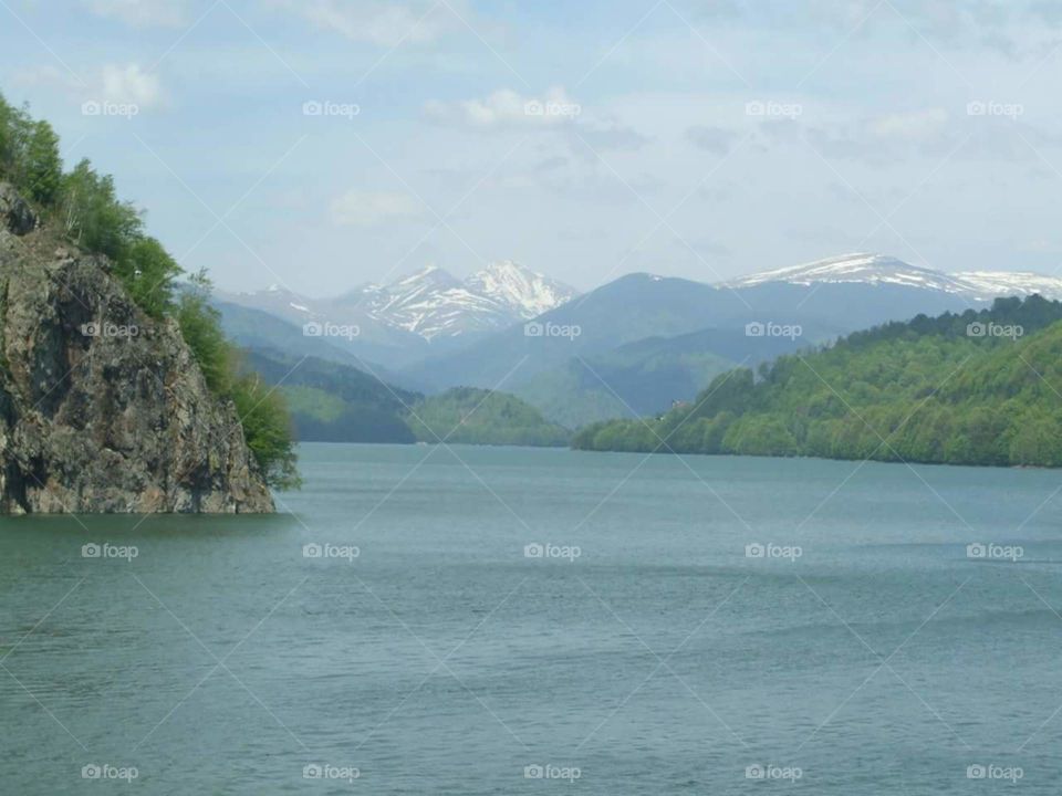 lake. landscape