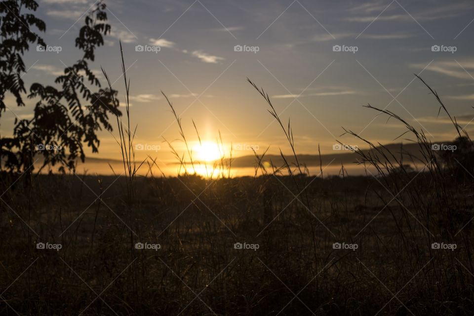 Sunrise. Sunrise at Chapada dos Veadeiros, near Brasilia, Brazil