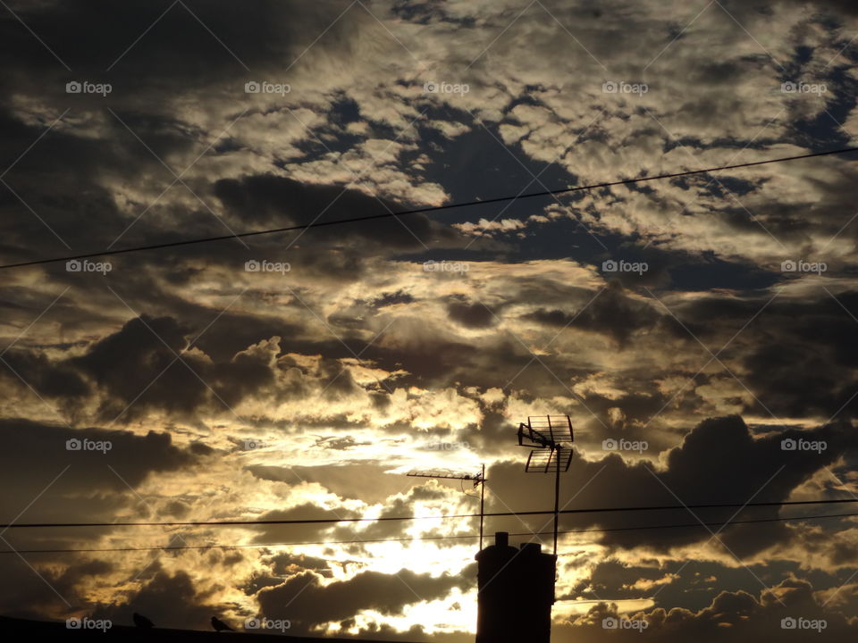 Storm clouds