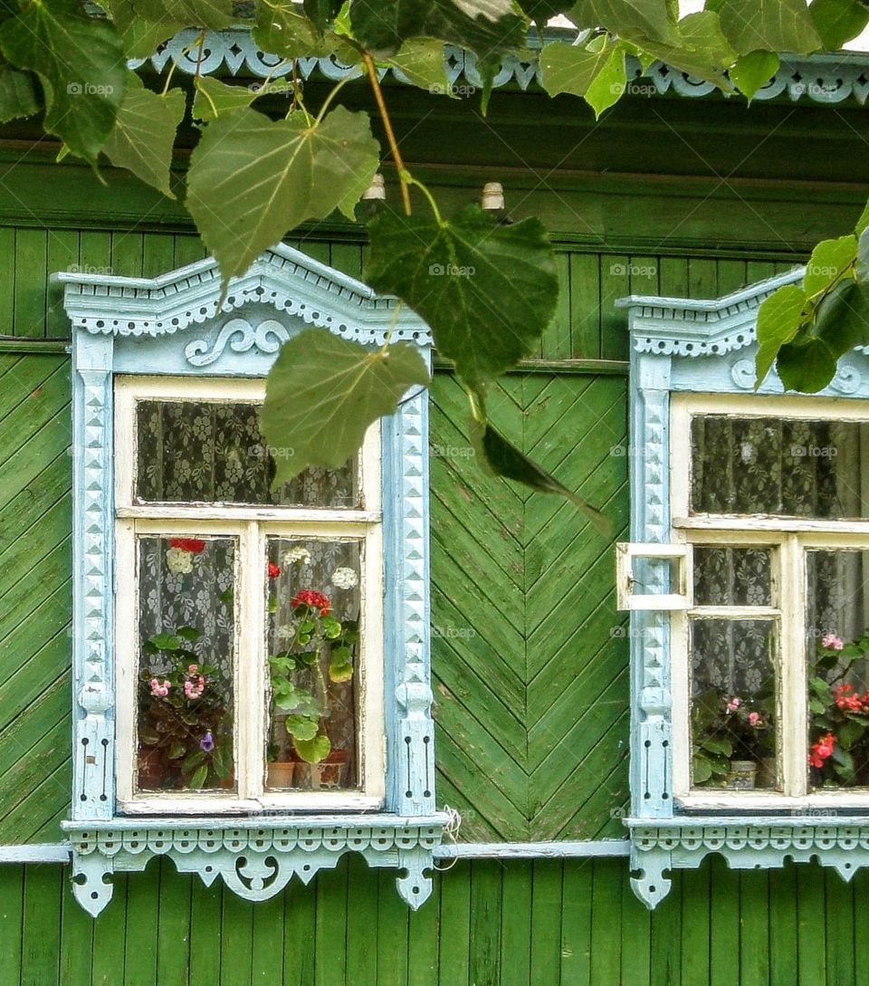 Russian Dacha - Window Détail