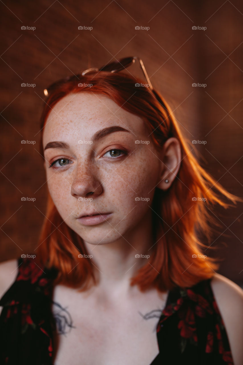 portrait photo of a woman