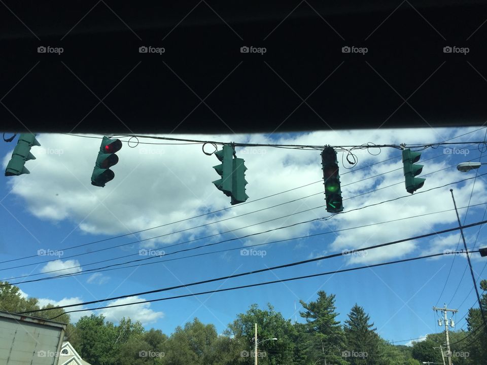 Traffic lights of Upstate NY