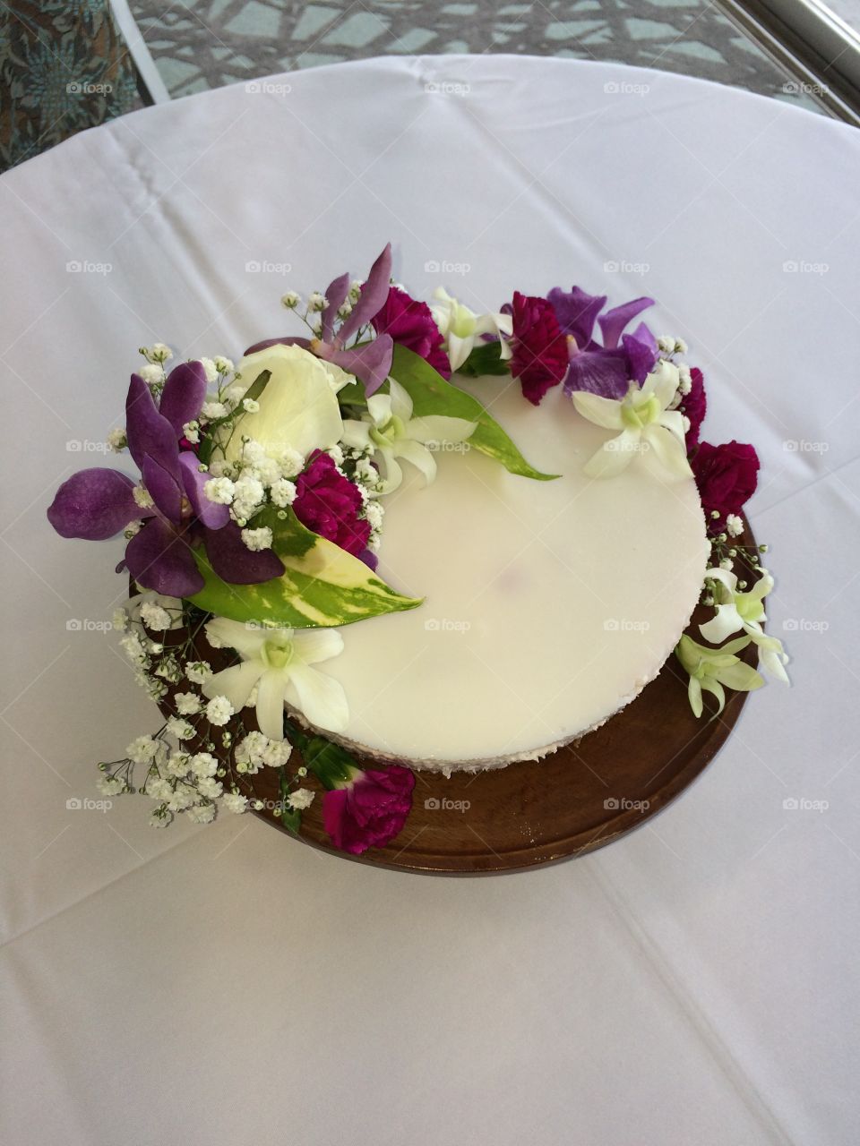 Hawaiian wedding cake
