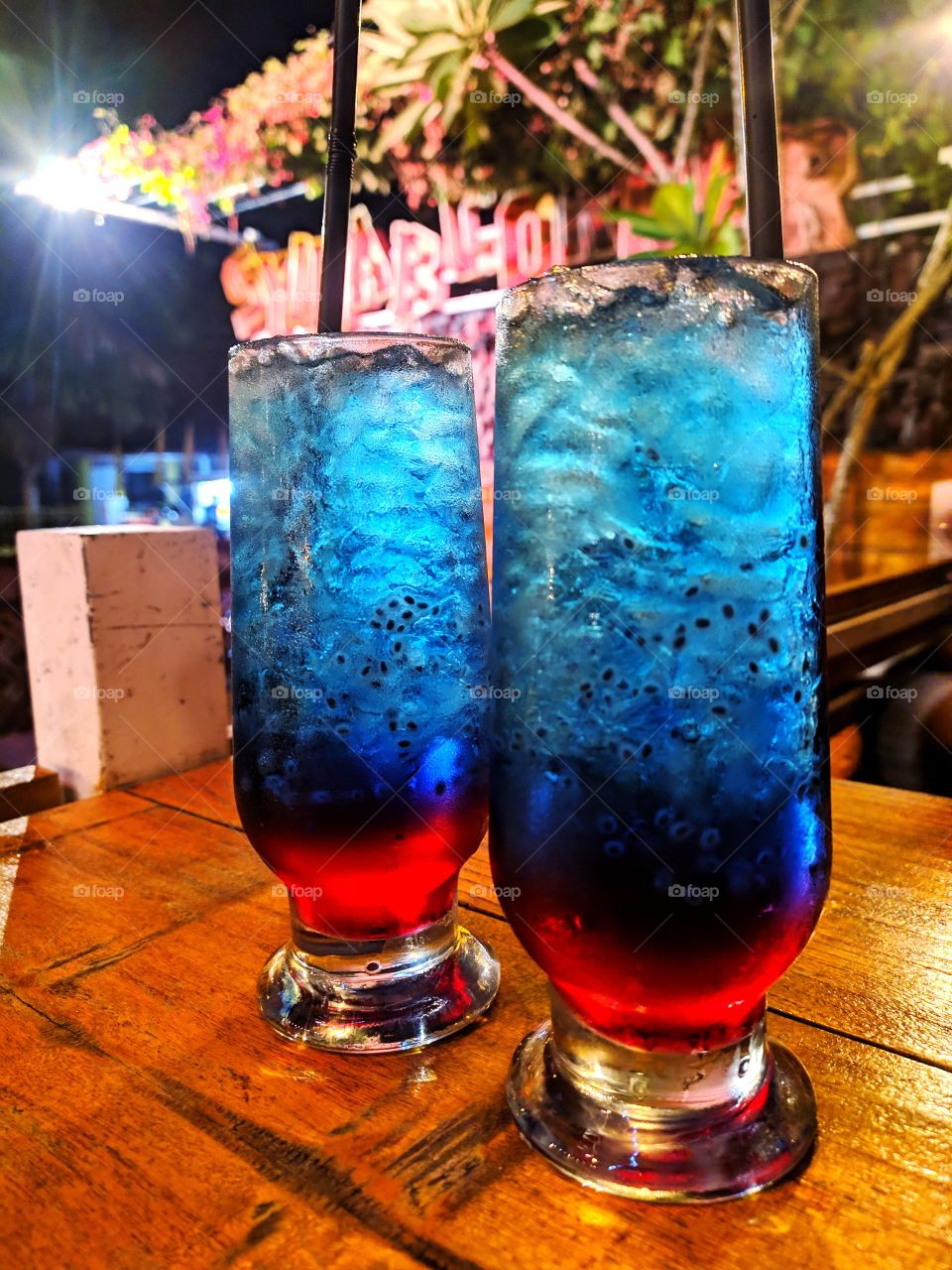 blue ice drink