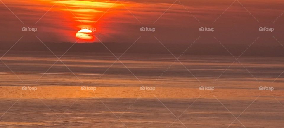 PORTLAND UK SUNSET SUNDAY 8TH MAY 2022