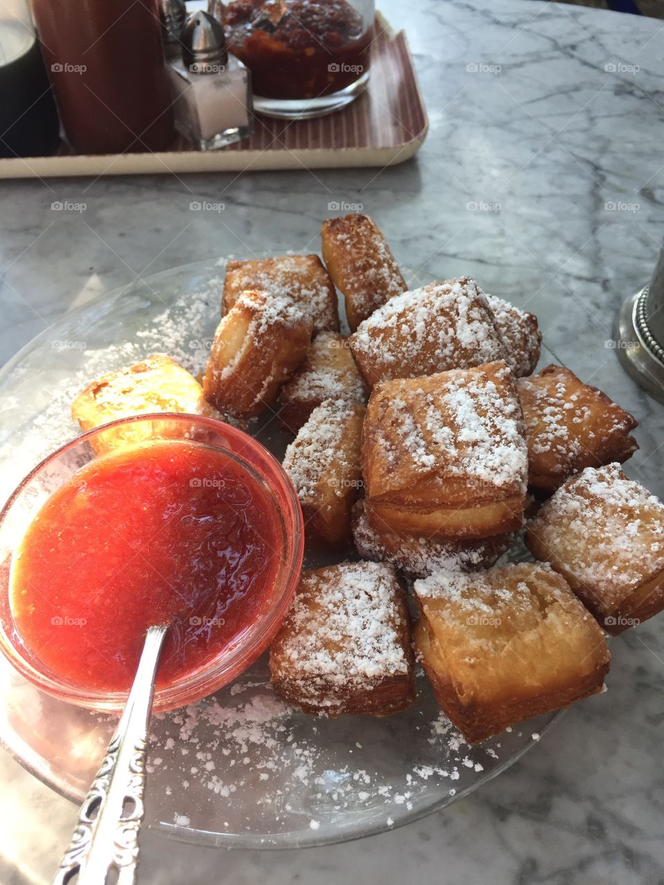 Mini beignets 