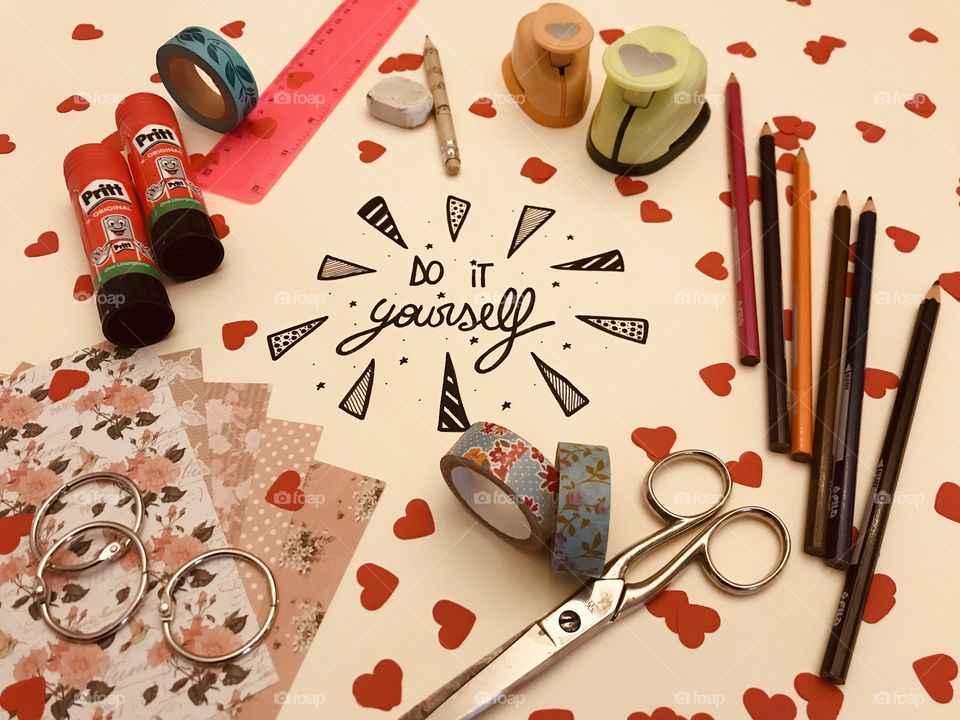 Handmade handwriting DIY