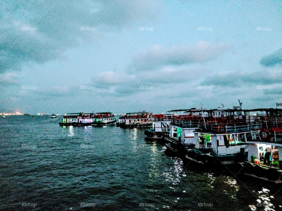 Sailing a ferry in Summer with a ice cream is all i want. Wiggling in between waves, talking to strong cool wind making hair go freezy, smile goes to wide grin, giggles to laughter that a power of Sea to open up heart's gate and relax the shoulders.