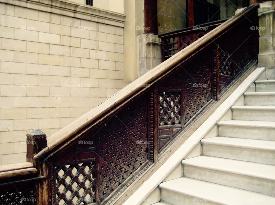 Egypt Series. Balustrade in Cairo