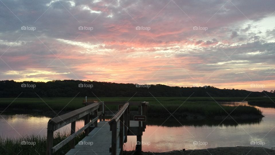 Dock at Sunset