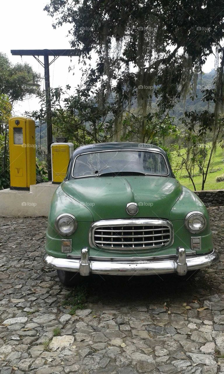 Old car in Mérida Venezuela