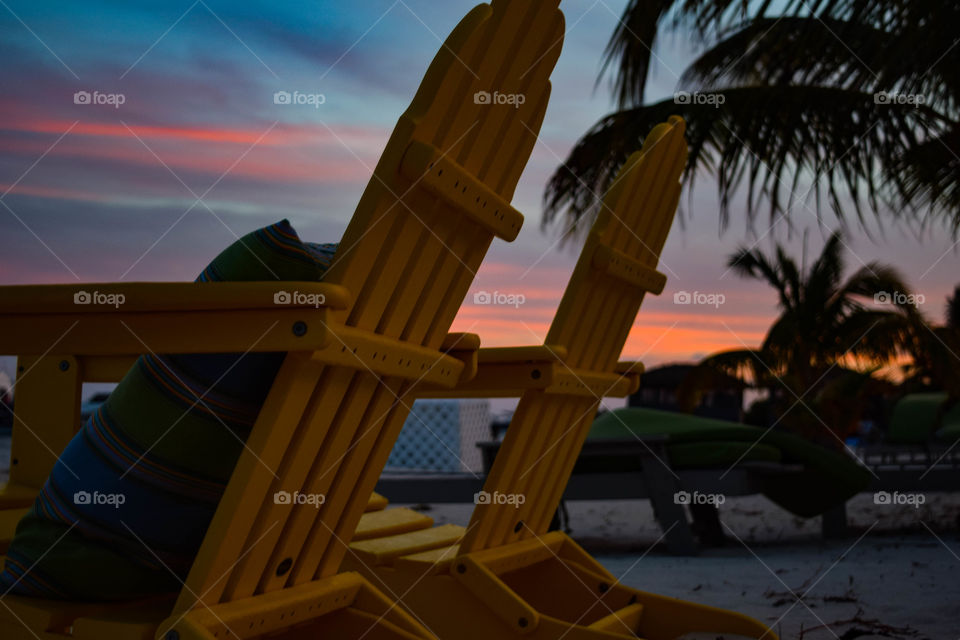 Sunset on Little Cayman