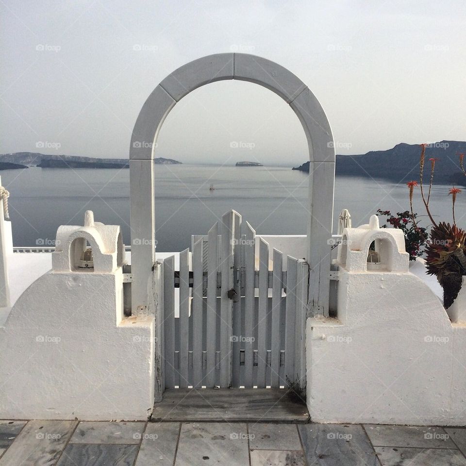 Doorway, Santorini