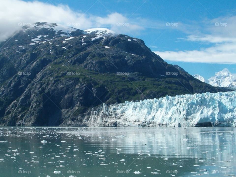 Blue Ice. Alaska