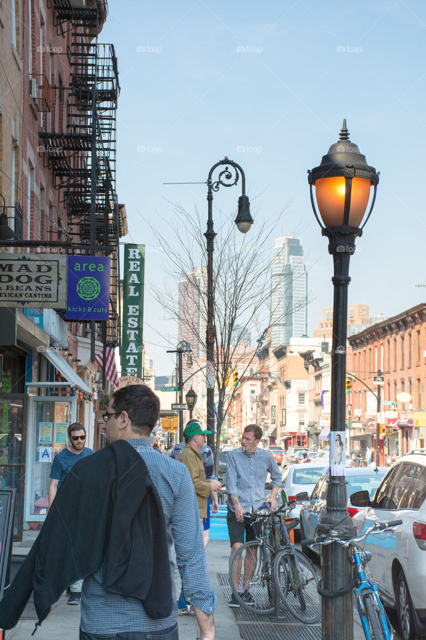 street in Brooklyn new York