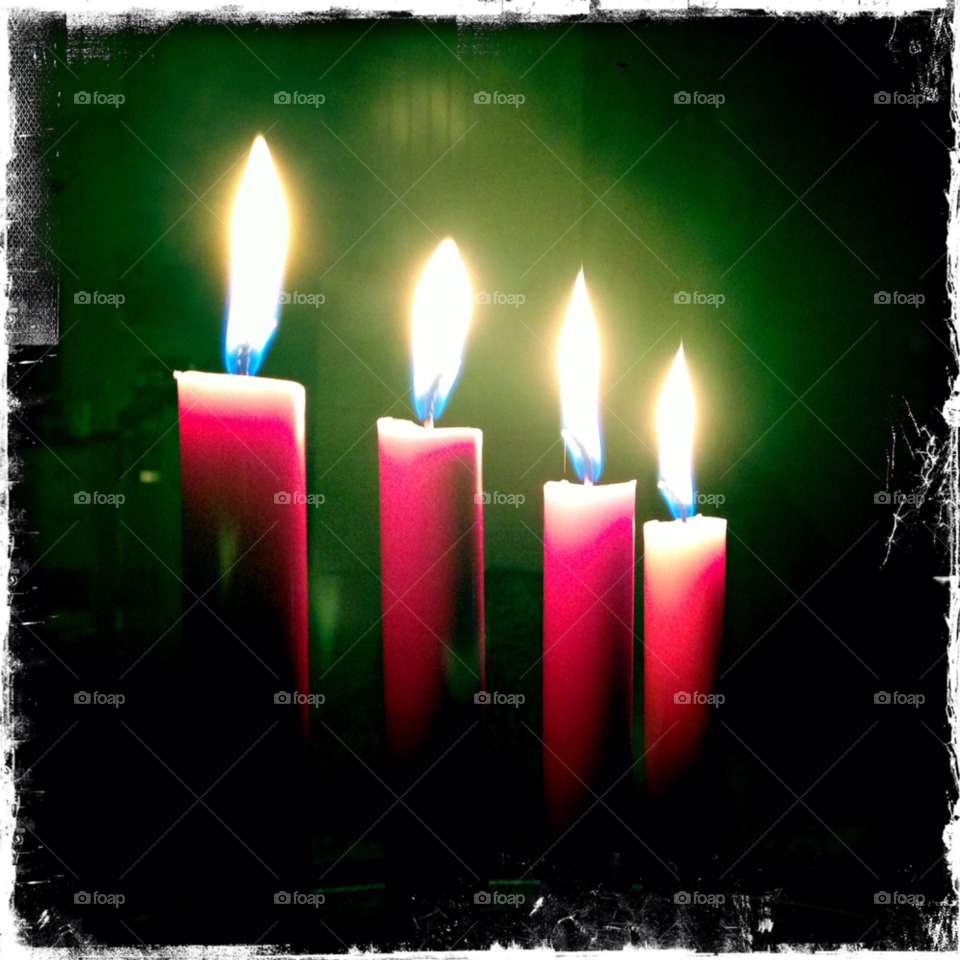 candles christmas lights candlestick by haq