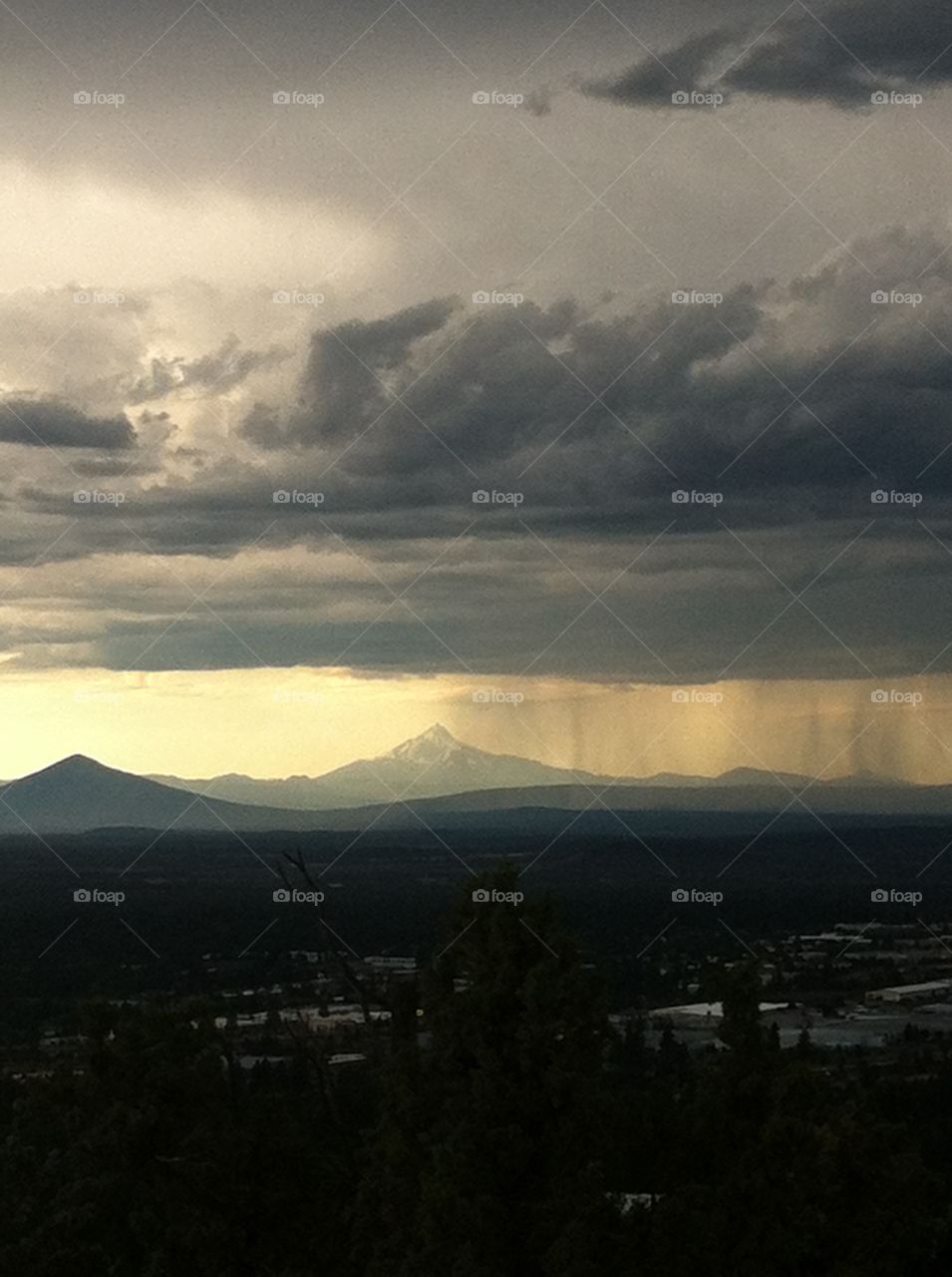 Storm on the mountain