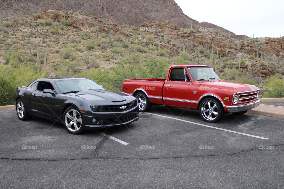 Old School to New School Chevy