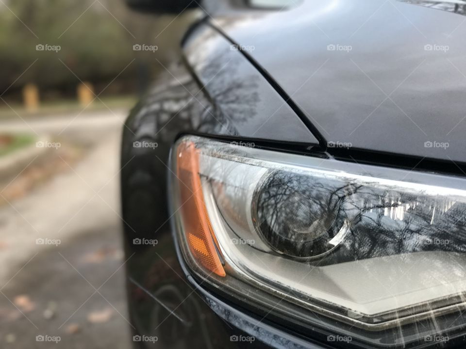 Car headlights 