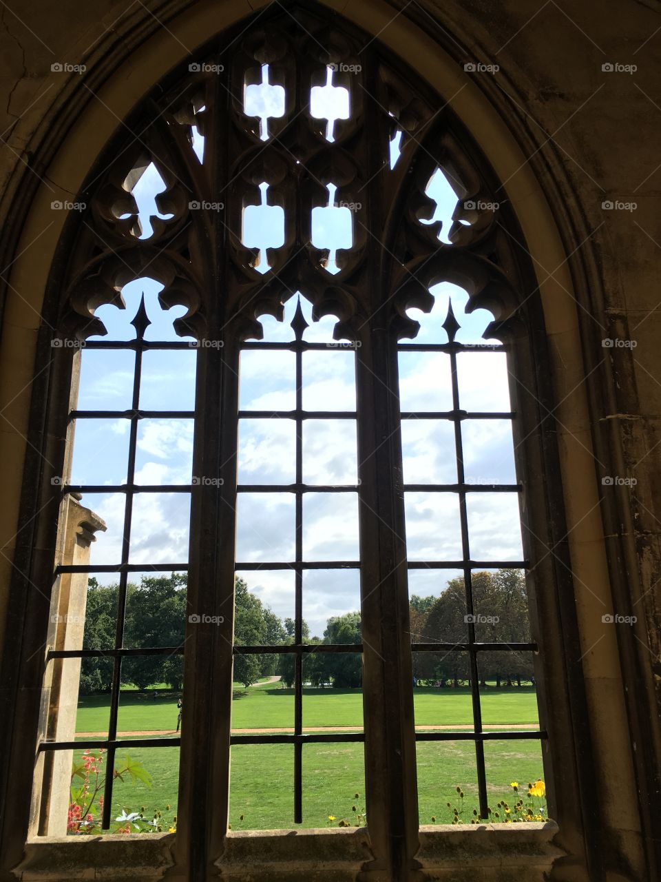 Window at St John’s College - Cambridge 