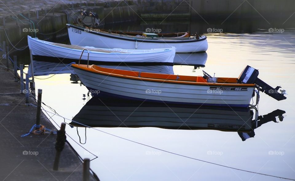 Boats in calm water