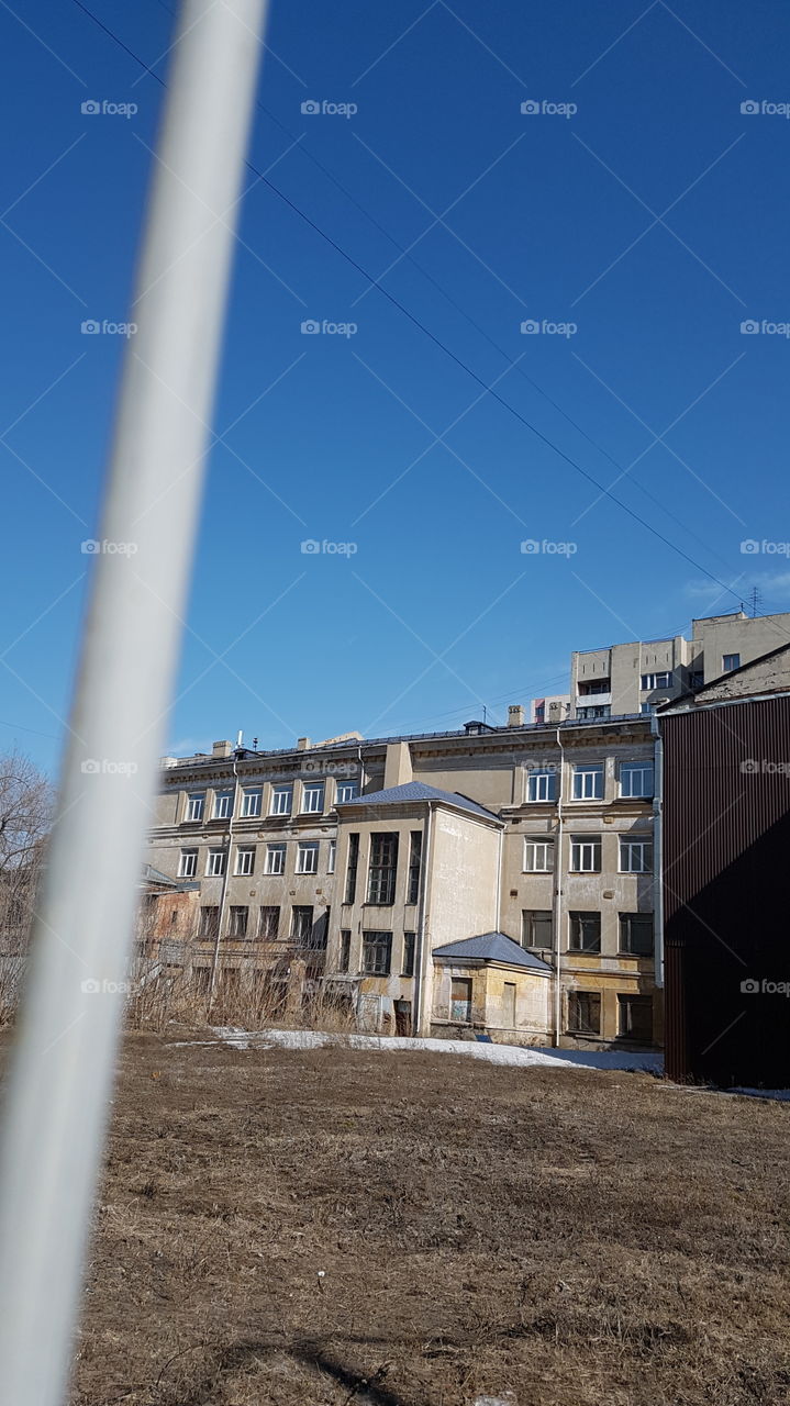 Building, Architecture, House, Sky, Street