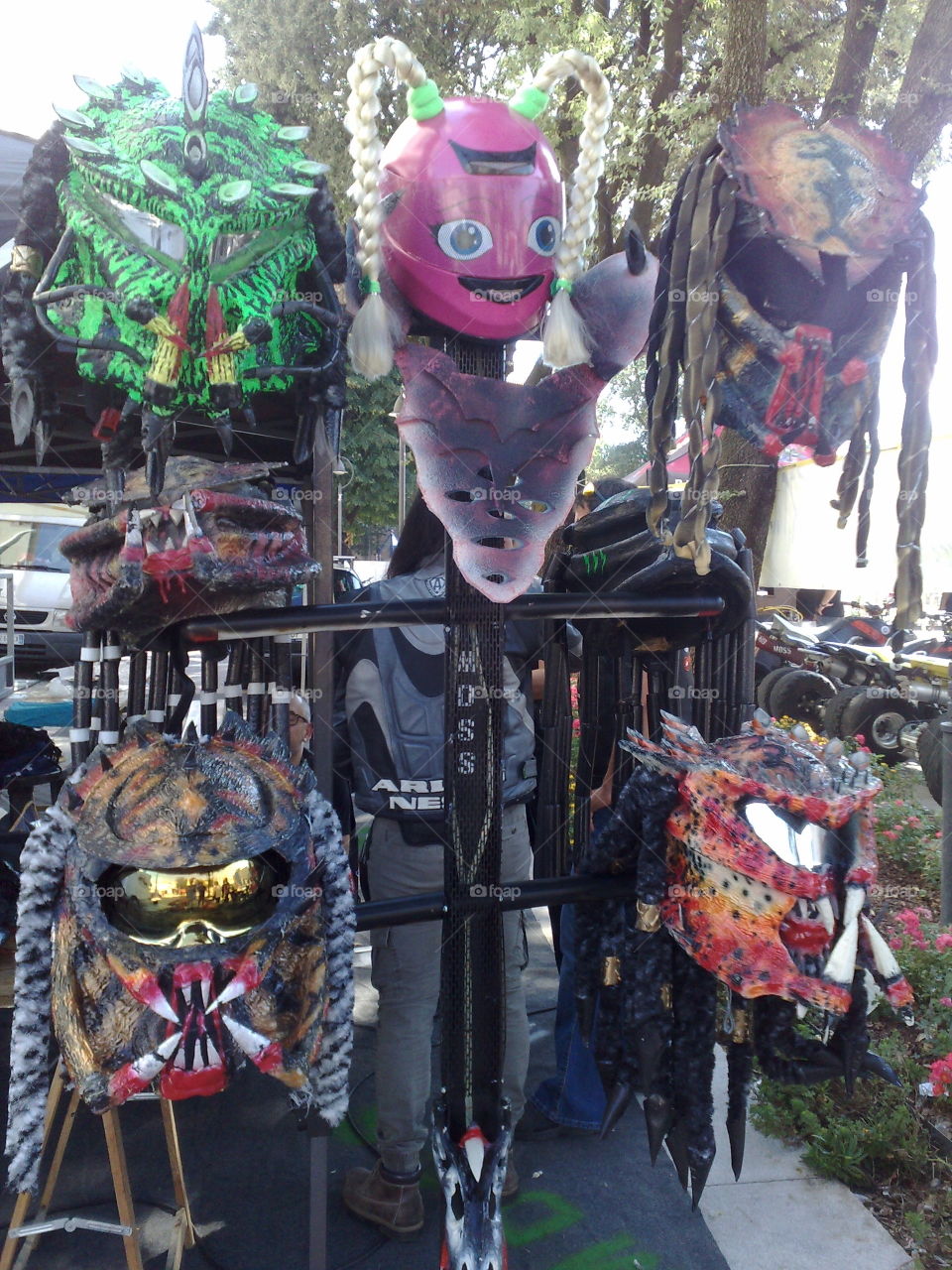monster mask quads in Italy festival motor