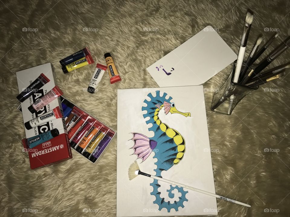 work place for drawing 