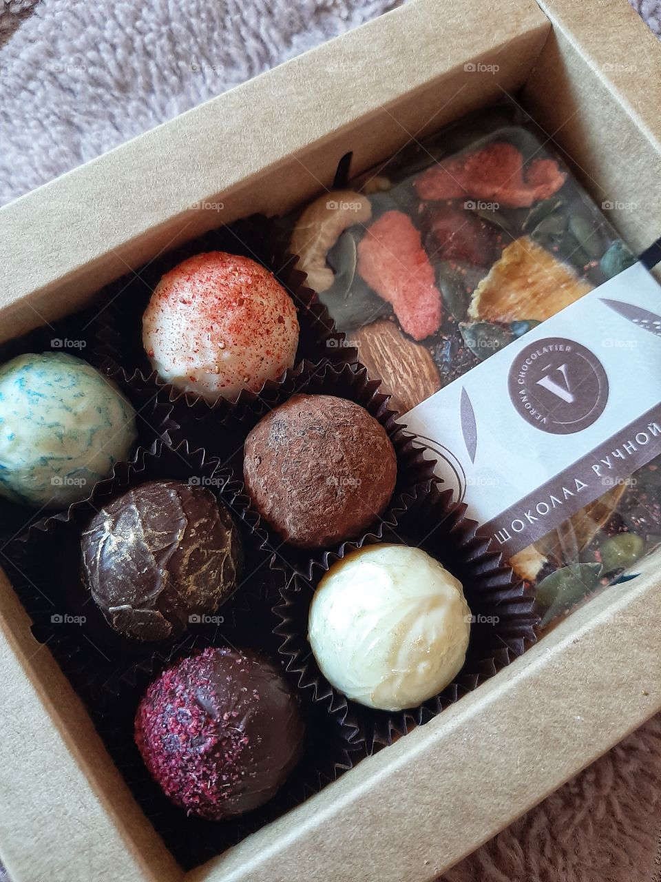 сырные конфеты в коробочке