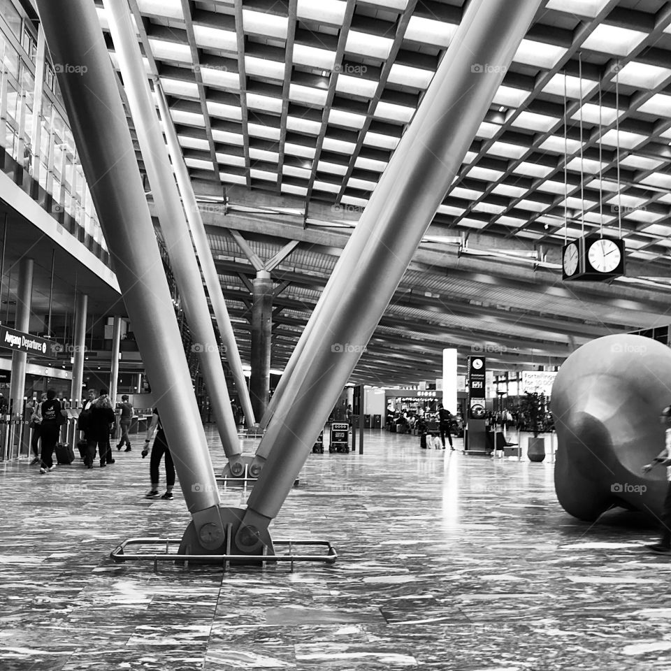 Architecture on Oslo Airport