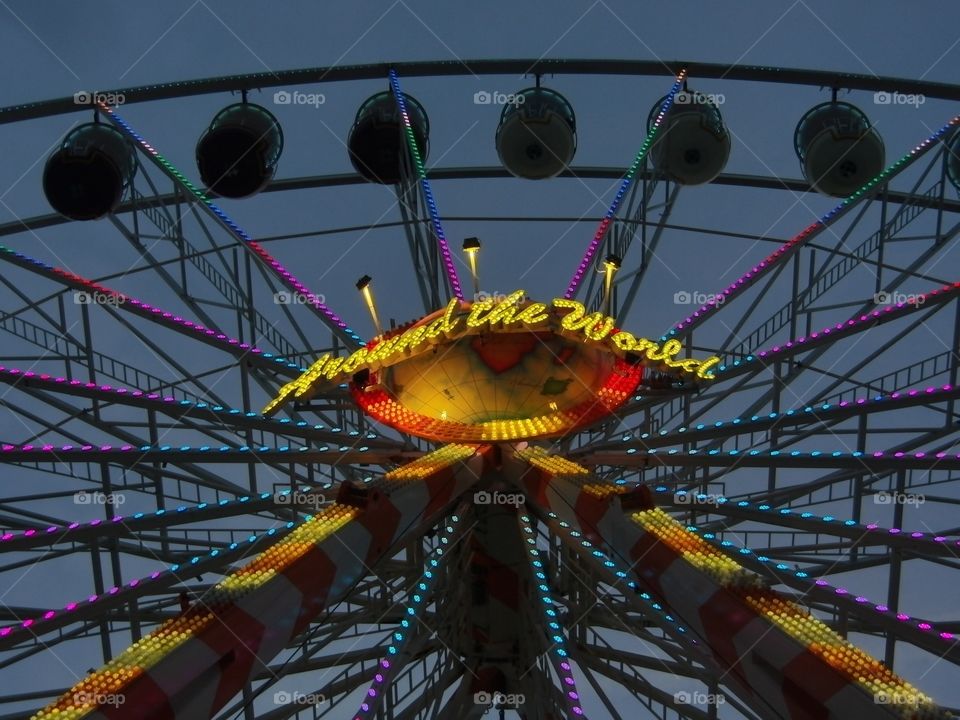 Ferris Wheel at Night