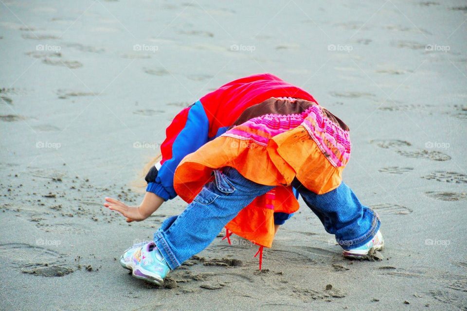 Headless Fun at the Beach