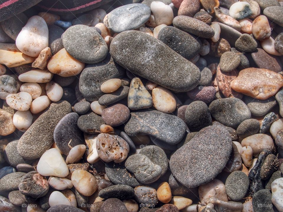 stones at the beach