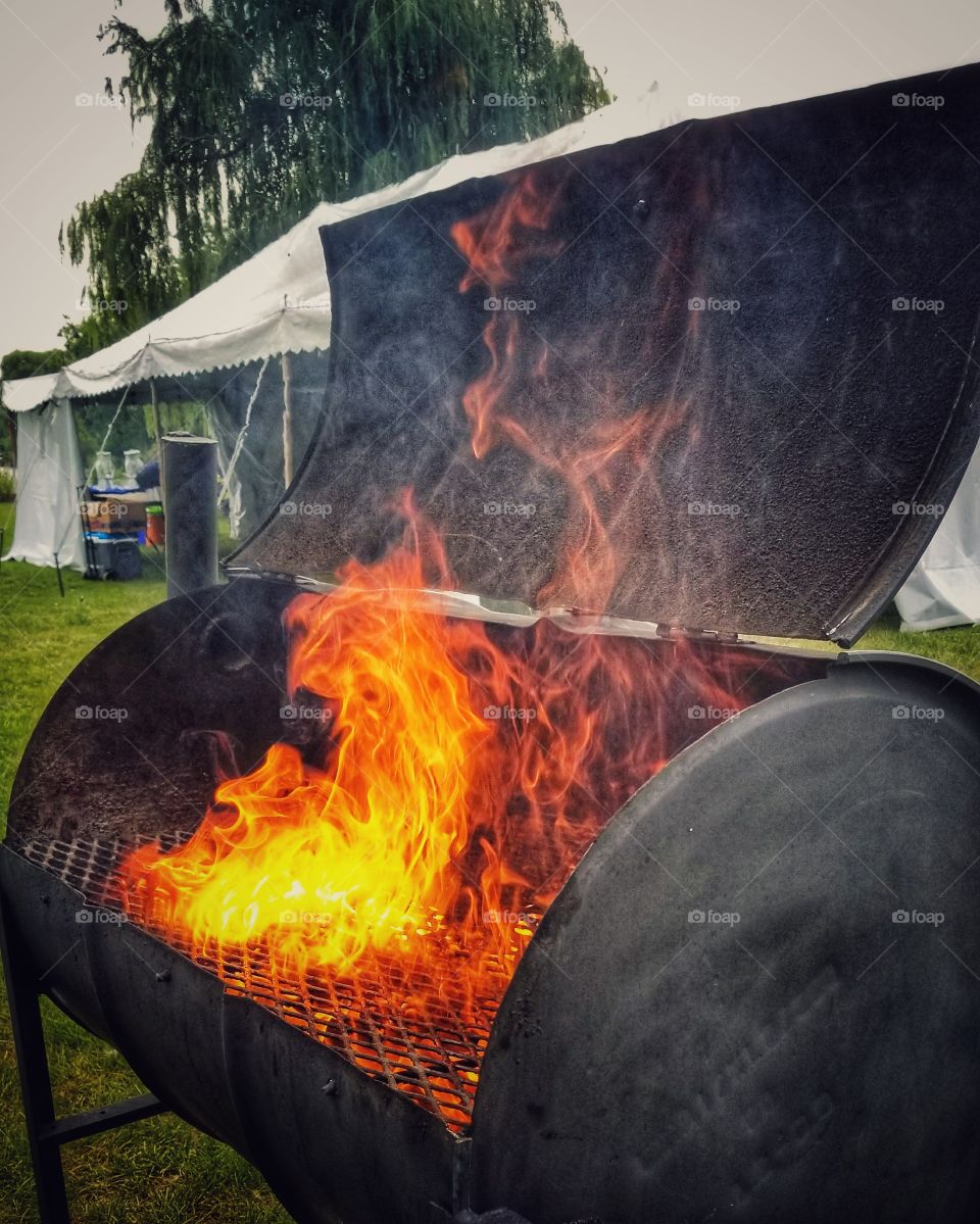 bbq fire 🔥