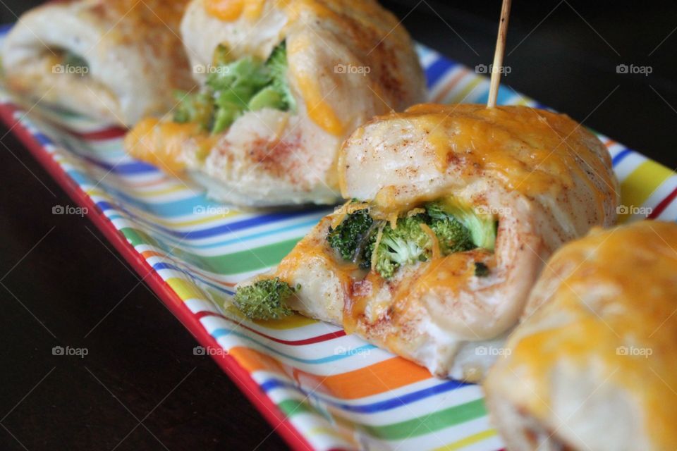 Broccoli Stuffed Chicken