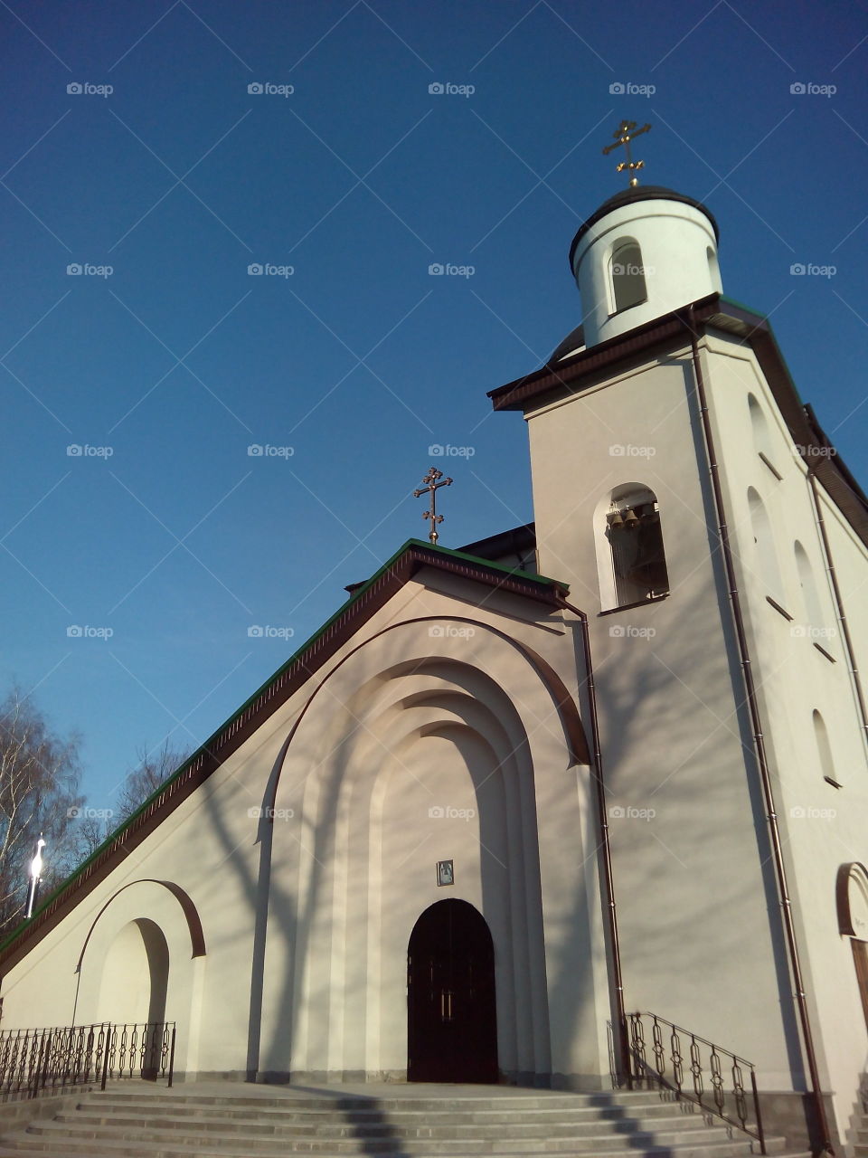 Church, Architecture, Religion, No Person, Cross