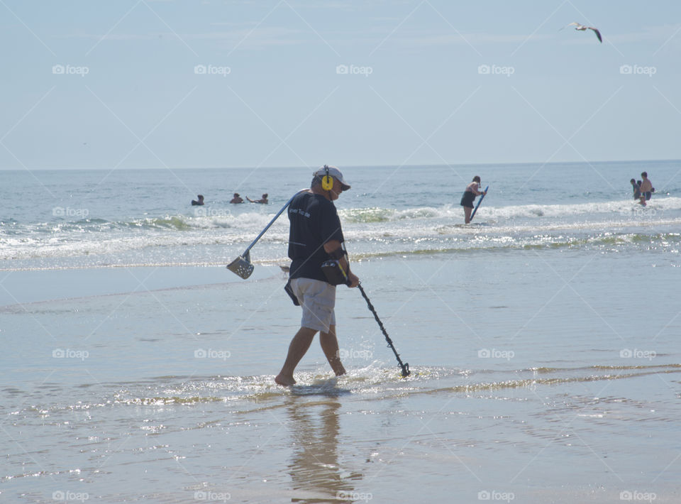 treasure hunting. saw this man and had to photograph him.