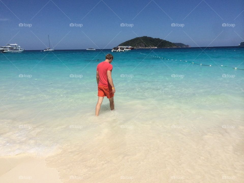 Beach Sea travel blue summer 