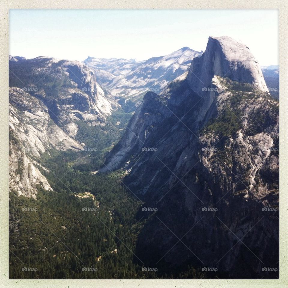 Valley in Yosemite