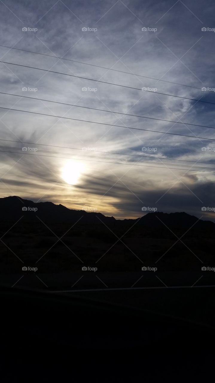 Clouds Catching The Moon
