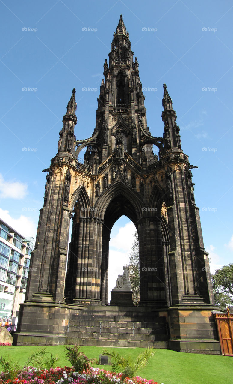 city scotland architecture landmark by antpru