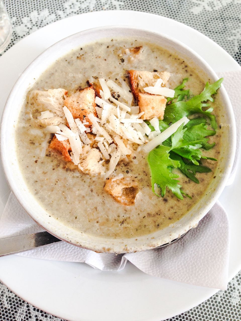 vegan mushroom soup