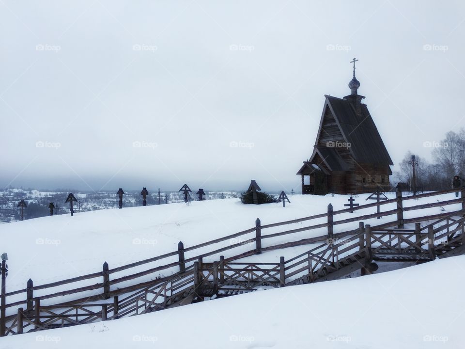 Snowy landscape 