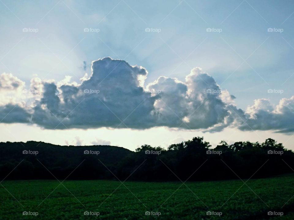 Clouds in the Sky way up High