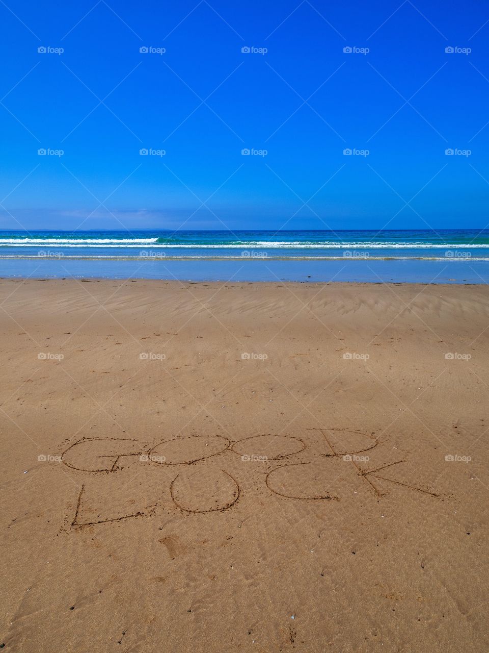 Good luck beach writing 