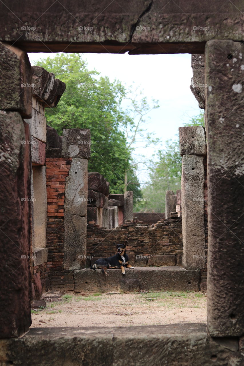 Prasat hin Phanom Wan ( Phanom Wan stone castle ) Nakhonratchasima Province , Thailand