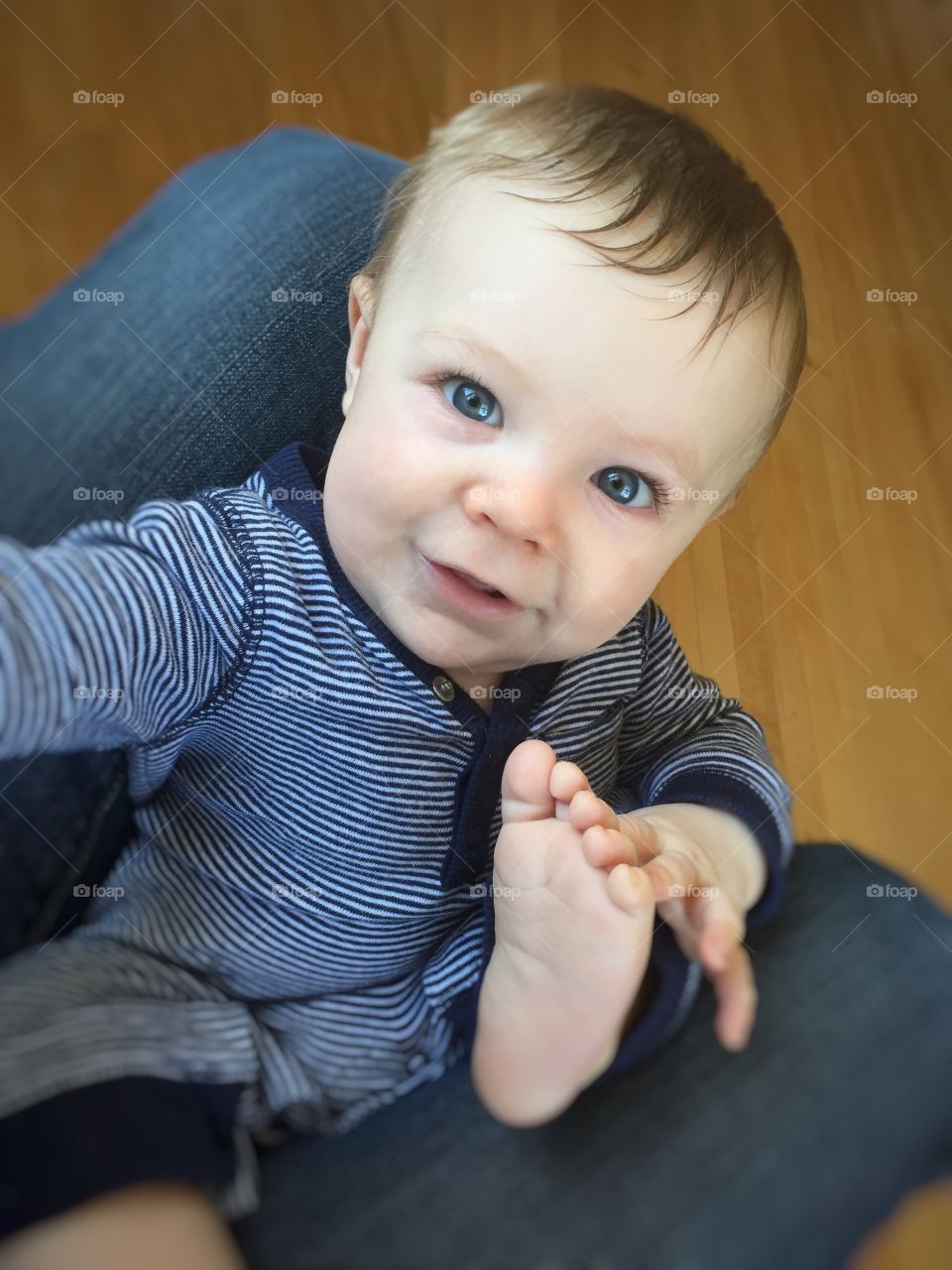 Close-up of smiling boy